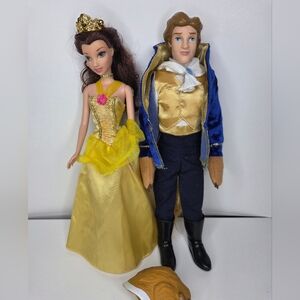Disney Store Beauty and the Beast Prince Adam Belle Princess Doll Classic